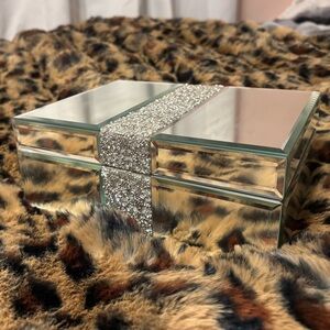 Mirrored Bling Jewelry Box